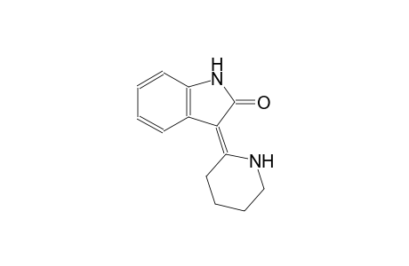 (3Z)-3-(2-piperidinylidene)-1,3-dihydro-2H-indol-2-one