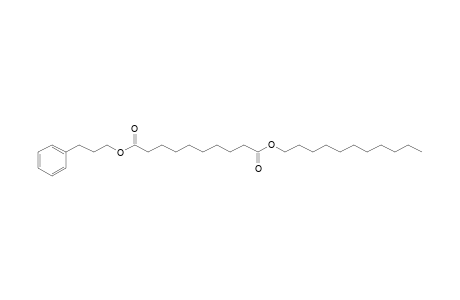 Sebacic acid, 3-phenylpropyl undecyl ester