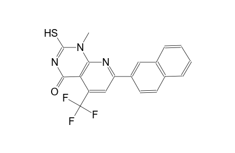 pyrido[2,3-d]pyrimidin-4(1H)-one, 2-mercapto-1-methyl-7-(2-naphthalenyl)-5-(trifluoromethyl)-