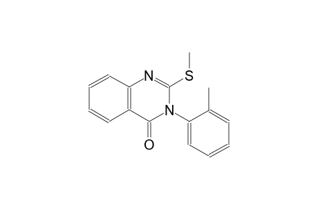 3-(2-methylphenyl)-2-(methylsulfanyl)-4(3H)-quinazolinone