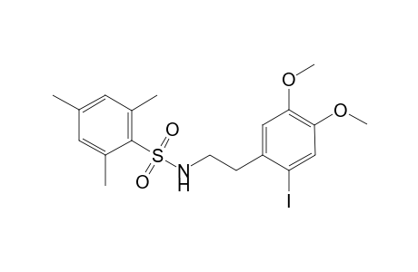 N-[2-(2-iodanyl-4,5-dimethoxy-phenyl)ethyl]-2,4,6-trimethyl-benzenesulfonamide