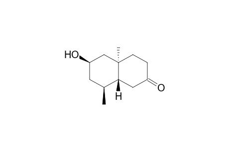 (4aR,6R,8S,8aR)-6-hydroxy-4a,8-dimethyl-decalin-2-one