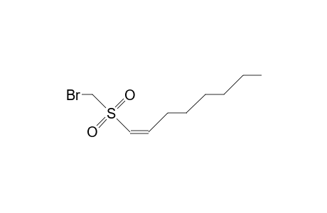 (Z)-1-Octenyl bromomethyl sulfone