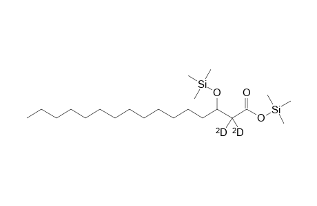 2,2-D2-3-hydroxypalmitate 2TMS