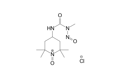 2,2,6,6-Tetramethyl-4-[N(2)-methyl-N(2)-nitrosoureido]-1-oxo-perhydropyridinium chloride