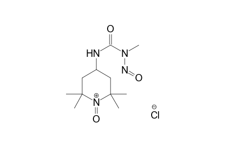 2,2,6,6-Tetramethyl-4-[N(2)-methyl-N(2)-nitrosoureido]-1-oxo-perhydropyridinium chloride