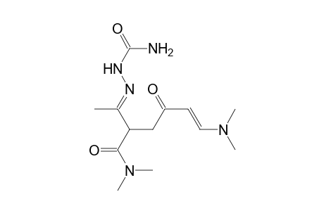 2-{(5E)-6-(Dimethylamino)-2-[(dimethylamino)carbonyl]-1-methyl-4-oxo-5-hexenylidene}-1-hydrazinecarboxamide