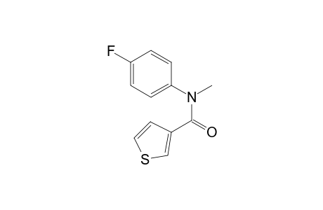 N-(4-Fluorophenyl)-N-methylthiophene-3-carboxamide