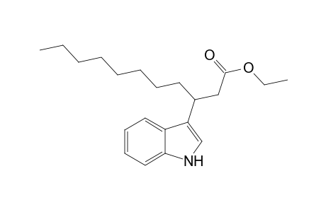 Ethyl .beta.-heptanyl-1H-indole-3-propionate