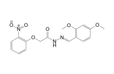 acetic acid, (2-nitrophenoxy)-, 2-[(E)-(2,4-dimethoxyphenyl)methylidene]hydrazide