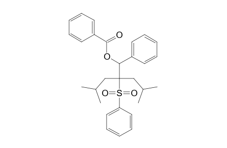 2-ISOBUTYL-4-METHYL-1-PHENYL-2-(PHENYL-SULFONYL)-PENTYL-BENZOATE
