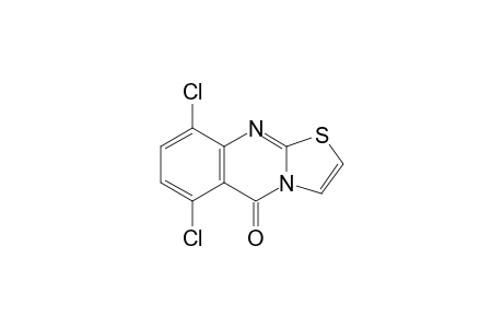 5H-Thiazolo[2,3-b]quinazolin-5-one, 6,9-dichloro-