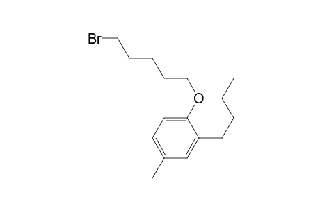 1-Bromo-5-(2-butyl-4-methylphenoxy)pentane