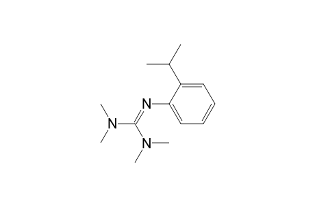 Guanidine, N,N,N',N'-tetramethyl-N''-[2-(1-methylethyl)phenyl]-