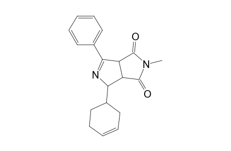 Pyrrolo[3,4-c]pyrrole-1,3(2H,3aH)-dione, 4-(3-cyclohexen-1-yl)-4,6a-dihydro-2-methyl-6-phenyl-