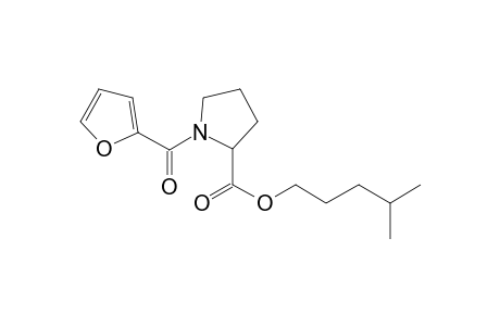 L-Proline, N-(furoyl-2)-, isohexyl ester