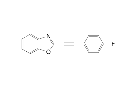 2-{(4-Fluorophenyl)ethynyl}benzoxazole