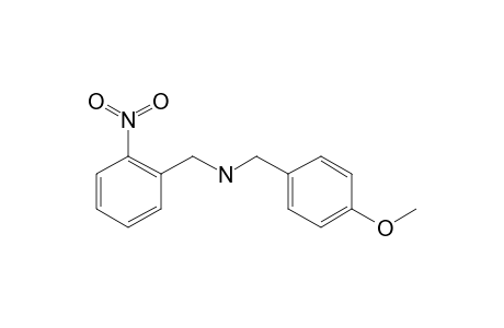 N-(4-Methoxybenzyl)(2-nitrophenyl)methanamine