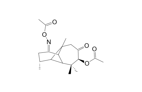 7-BETA-HYDROXYLONGIPINANE-1,8-DIONE-1-ACETYLOXIME-7-ACETATE
