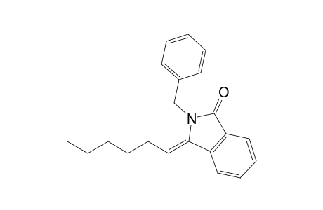 (Z)-2-benzyl-3-hexylidene-2,3-dihydro-1H-isoindole-1-one