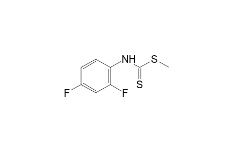 2,4-difluorodithiocarbanilic acid, methyl ester