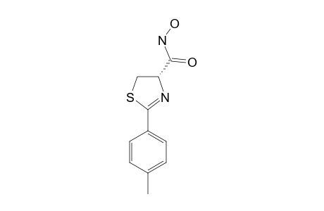 2-PARA-TOLYL-4,5-DIHYDROTHIAZOLE-4-CARBOXYLIC-ACID-HYDROXAMIDE