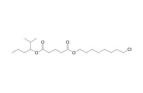 Glutaric acid, 8-chlorooctyl 2-methylhex-3-yl ester