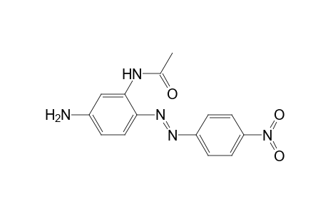 N-{5-amino-2-[(E)-(4-nitrophenyl)diazenyl]phenyl}acetamide