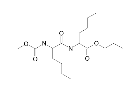 L-Norleucyl-L-norleucine, N-methoxycarbonyl-, propyl ester