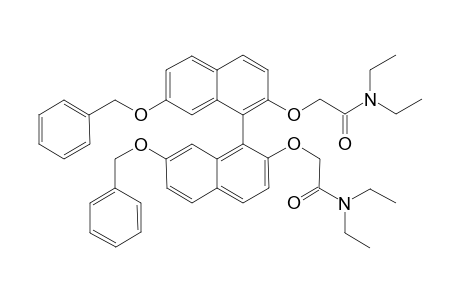 7,7'-bis(Benzyloxy)-2,2'-bis[(N,N-diethylamido)methoxy]-1,1'-binaphthyl