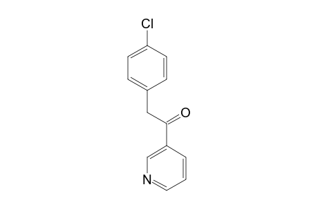 Ethanone, 2-(4-chlorophenyl)-1-(3-pyridinyl)-