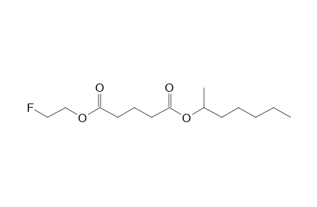 Glutaric acid, hept-2-yl 2-fluoroethyl ester