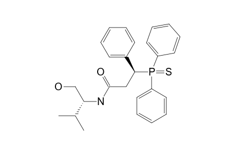 (3-S,1'-S)-3-DIPHENYLPHOSPHINOTHIOYL-N-(2'-HYDROXY-1'-ISOPROPYL)-ETHYL-3-PHENYLPROPANAMIDE