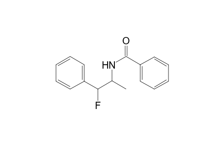 threo-N-Benzoyl-1-fluoro-1-phenyl-2-aminopropane