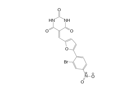 5-{[5-(2-bromo-4-nitrophenyl)-2-furyl]methylene}-2,4,6(1H,3H,5H)-pyrimidinetrione