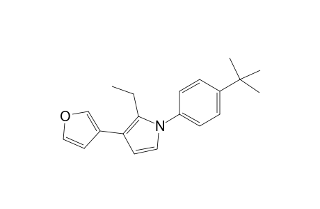 N-(4-tert-Butylphenyl-2-ethyl-3-furylpyrrole
