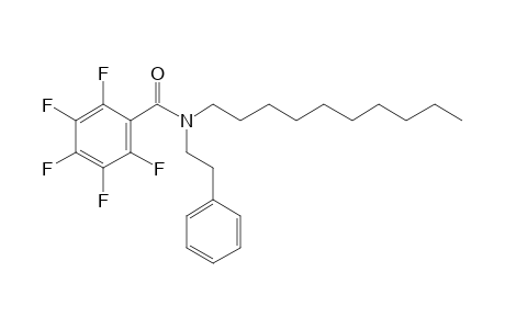 Benzamide, pentafluoro-N-(2-phenylethyl)-N-decyl-