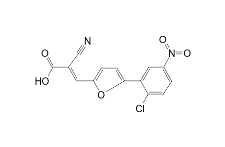 3-[5-(2-Chloro-5-nitro-phenyl)-furan-2-yl]-2-cyano-acrylic acid