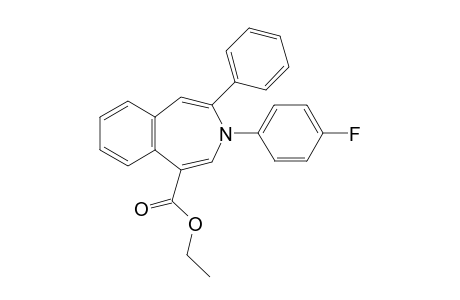 Ethyl 3-(4-fluorophenyl)-4-phenyl-3H-benzo[d]azepine-1-carboxylate