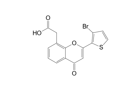 2-[2-(3-bromanylthiophen-2-yl)-4-oxidanylidene-chromen-8-yl]ethanoic acid