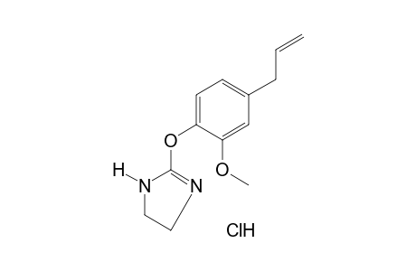 2-(4-ALLYL-2-METHOXYPHENOXY)-2-IMIDAZOLINE, MONOHYDROCHLORIDE