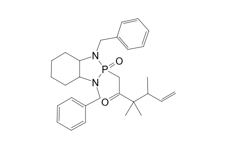(R,S)-(3aI,7aI,4'Iu)-1,3-Dibenzyl-octahydro-2-(3',3',4'-trimethyl-2'-oxo-5'-hexen-1-yl)-1,3,2-benzodiazaphosphole 2-Oxide