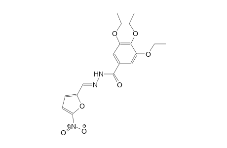 3,4,5-triethoxy-N'-[(E)-(5-nitro-2-furyl)methylidene]benzohydrazide