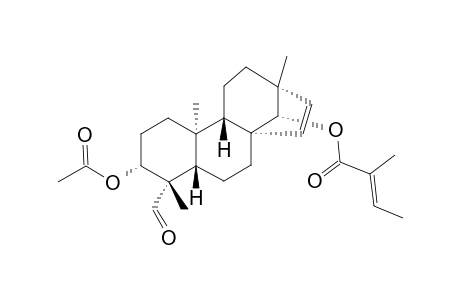 ENT-3-BETA-ACETOXY-14-BETA-TIGLOYLOXYBEYER-15-EN-19-AL