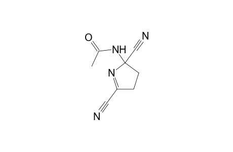 N-(2,5-Dicyano-3,4-dihydro-2H-pyrrol-2-yl)-acetamide