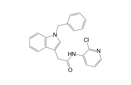 2-(1-benzylindol-3-yl)-N-(2-chloro-3-pyridyl)acetamide