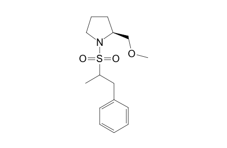(S)-2-(Methoxymethyl)-1-[(1'-methyl-2'-phenylethyl)sulfonyl]-pyrrolidine
