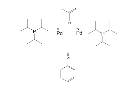 Mu-(Benzolthiolato)-Mu-(2-Methylallyl)-bis(triisopropylphosphan)dipalladium(I)