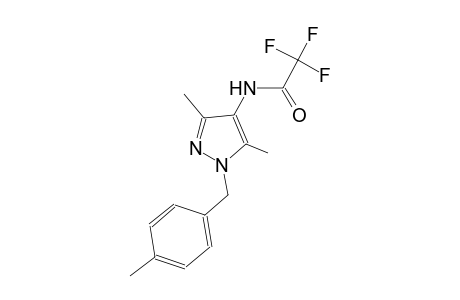 N-[3,5-dimethyl-1-(4-methylbenzyl)-1H-pyrazol-4-yl]-2,2,2-trifluoroacetamide