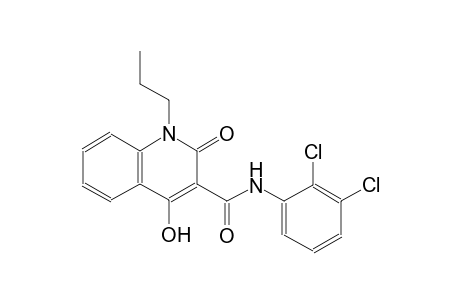 N-(2,3-dichlorophenyl)-4-hydroxy-2-oxo-1-propyl-1,2-dihydro-3-quinolinecarboxamide